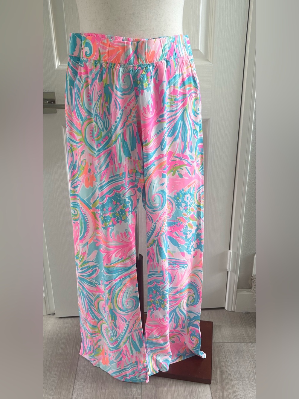 Lilly Pulitzer | Bal Harbour Pants | Carnivale Coral | sz M | NWT